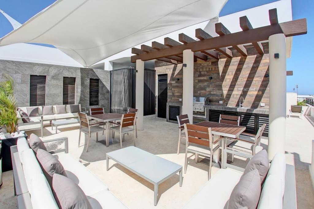 Onebr W Balcony Or Small Studio In Playa Del Carmen, Bbq, Pool Infinite, Whirlpool, Ac, Tv Smart, 200Mb Exterior photo